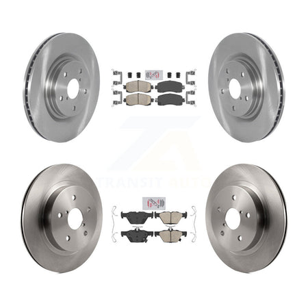 Front Rear Ceramic Pads And Disc Brake Rotors Kit For Subaru Outback WRX Legacy K8A-107239
