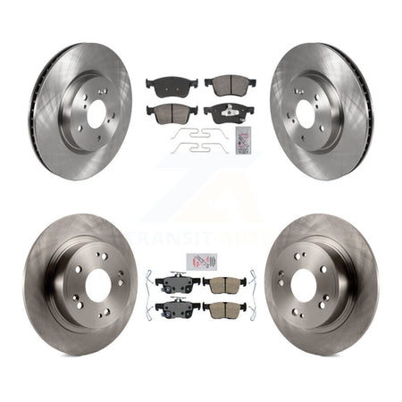 Front Rear Ceramic Pads And Disc Brake Rotors Kit For Honda Accord K8A-107242