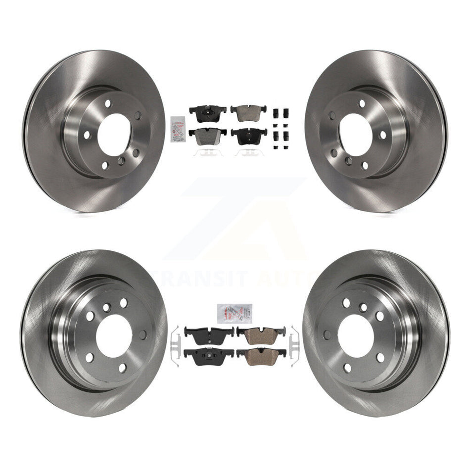 Front Rear Semi-Metallic Pads And Disc Brake Rotors Kit For BMW 320i xDrive 328d K8A-107245