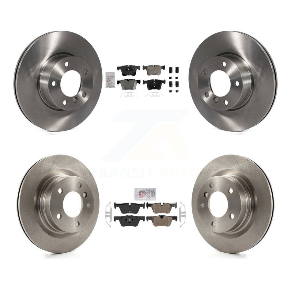 Front Rear Semi-Metallic Pads And Disc Brake Rotors Kit For BMW 320i 328d K8A-107246