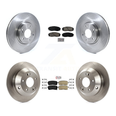 Front Rear Ceramic Pads And Disc Brake Rotors Kit For 2020-2021 Kia Sedona K8A-107259