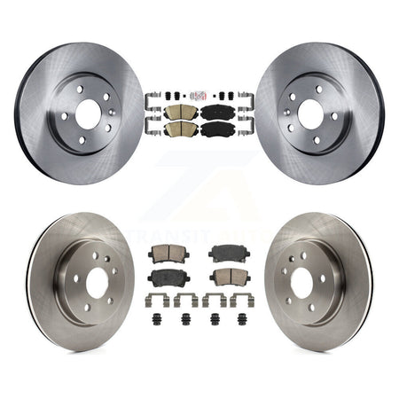 Front Rear Ceramic Pad Brake Rotor Kit For Chevrolet Malibu Impala Buick LaCrosse Limited K8A-107342