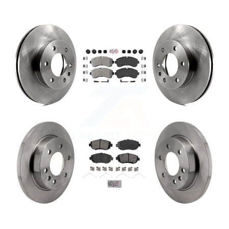 Front Rear Semi-Metallic Pad & Brake Rotors Kit For Mercedes-Benz Sprinter 2500 3500 4500 K8A-107369