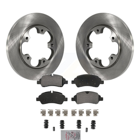 Rear Brake Rotors & Semi-Metallic Pad Kit For Ford Transit-250 Transit-150 Transit-350 HD K8A-107464