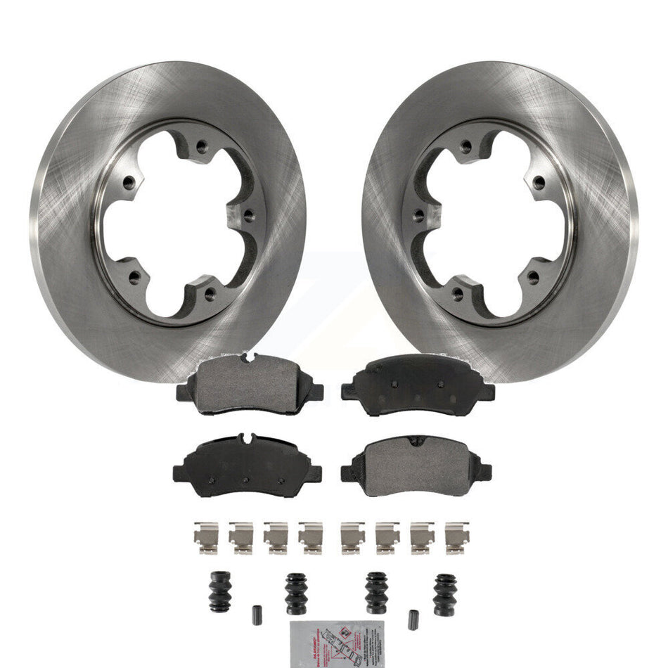 Rear Brake Rotors & Semi-Metallic Pad Kit For Ford Transit-250 Transit-150 Transit-350 HD K8A-107464