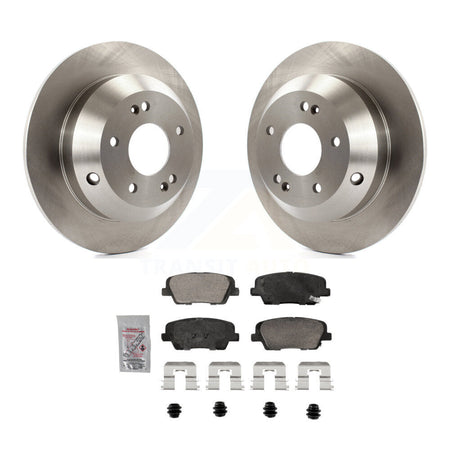 Rear Disc Brake Rotors And Ceramic Pads Kit For Hyundai Santa Fe Sport Kia Sorento XL K8A-107467