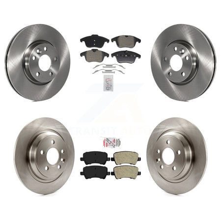 Front Rear Semi-Metallic Pads And Disc Brake Rotors Kit For Volvo S60 K8A-107551