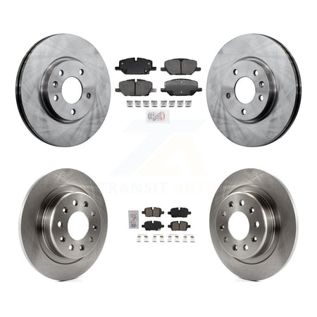 Front Rear Ceramic Pad Disc Brake Rotor Kit For 2022-2023 GMC Terrain w 321mm K8A-107613