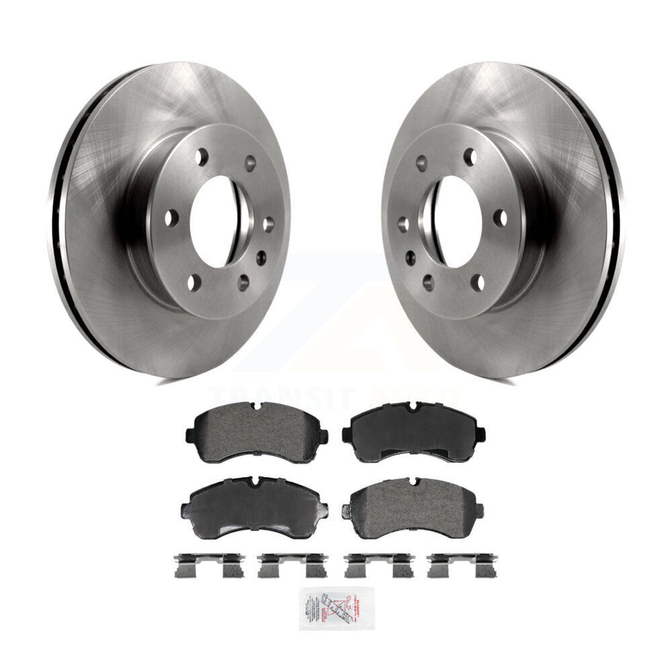 Front Brake Rotor & Semi-Metallic Pad Kit For Mercedes-Benz Sprinter 2500 3500 Dodge 4500 K8A-107654