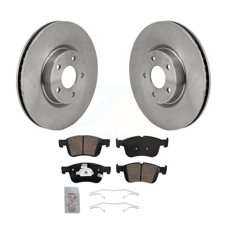 Front Disc Brake Rotors And Ceramic Pads Kit For Ford Escape Bronco Sport Lincoln Corsair K8A-107660