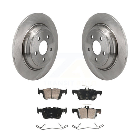 Rear Disc Brake Rotors And Ceramic Pads Kit For 2022-2023 Ford Maverick K8A-107672