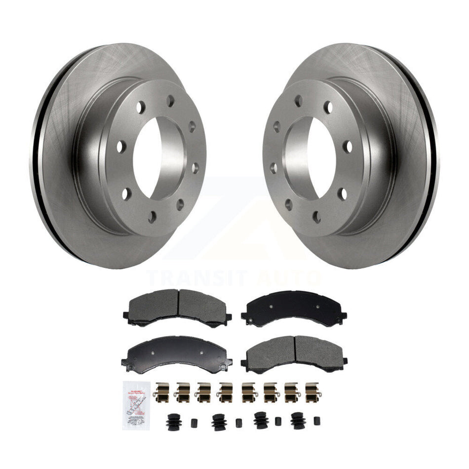 Rear Brake Rotors & Semi-Metallic Pad Kit For 2021-2024 GMC Savana 2500 Chevrolet Express K8A-107680
