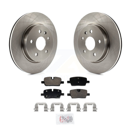 Rear Disc Brake Rotors & Ceramic Pad Kit For Cadillac CT5 With Single Piston Caliper K8A-107682