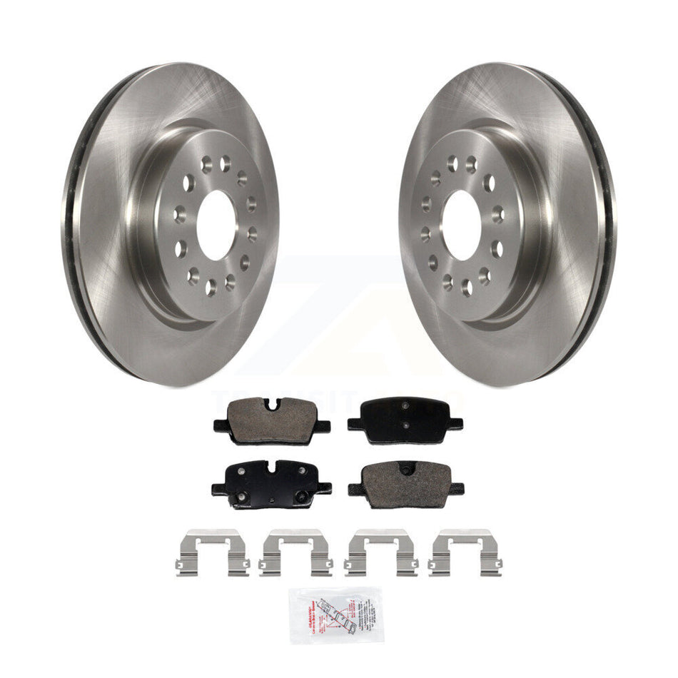 Rear Brake Rotors & Ceramic Pad Kit For Chevrolet Traverse Blazer Cadillac Equinox EV GMC K8A-107683