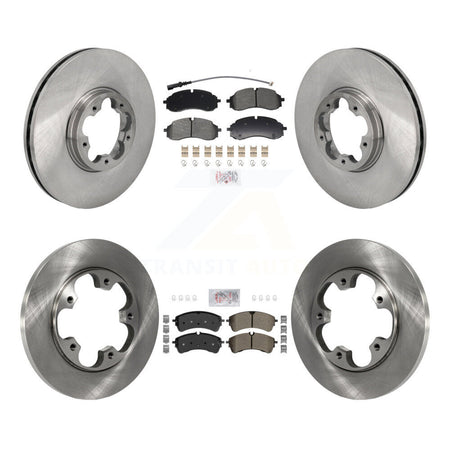 Front Rear Semi-Metallic Pad Brake Rotor Kit For Ford Transit-250 Transit-350 Transit-150 K8A-107728