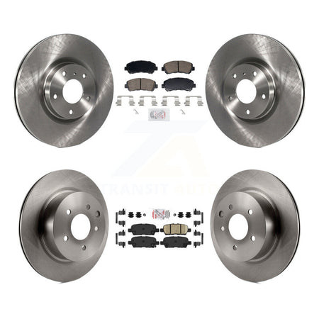 Front Rear Ceramic Pads And Disc Brake Rotors Kit For Nissan Maxima K8A-107771