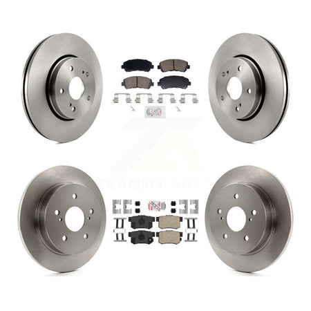 Front Rear Ceramic Pads And Disc Brake Rotors Kit For 2010-2013 Suzuki Kizashi K8A-107795