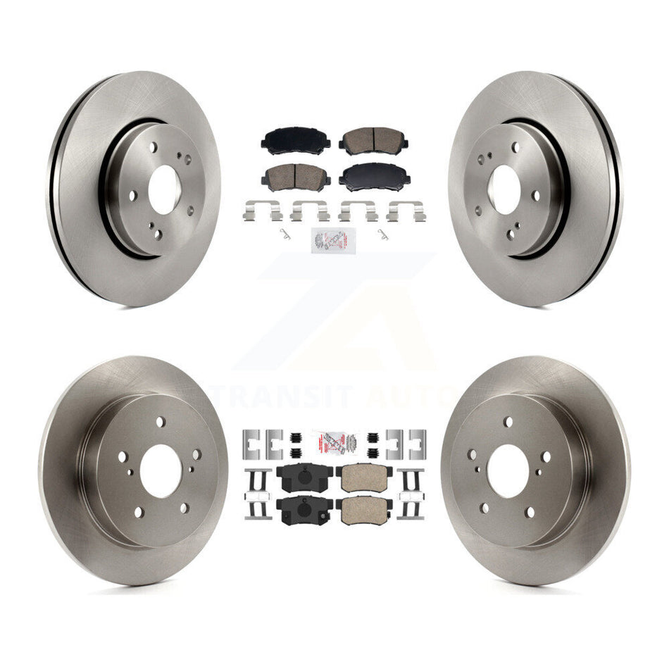 Front Rear Ceramic Pads And Disc Brake Rotors Kit For 2010-2013 Suzuki Kizashi K8A-107795