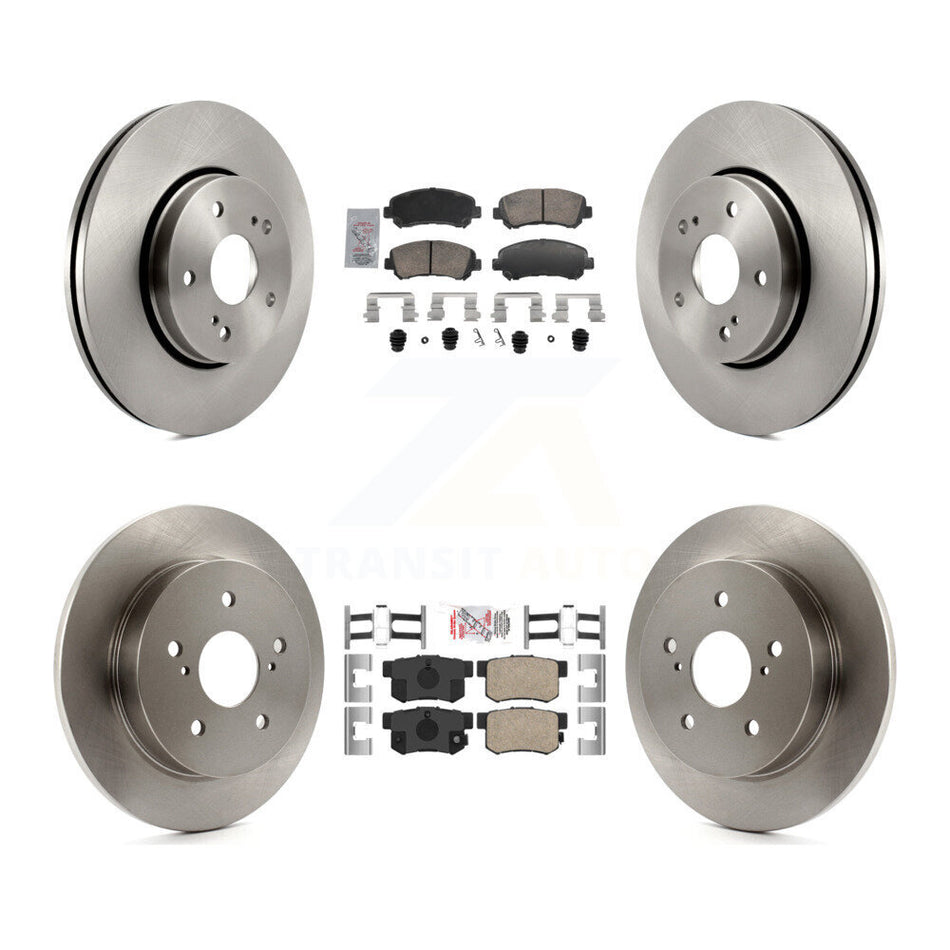 Front Rear Ceramic Pads And Disc Brake Rotors Kit For 2010-2013 Suzuki Kizashi K8A-107796