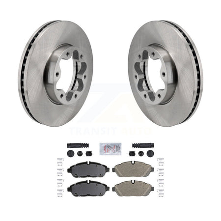 Front Brake Rotors Semi-Metallic Pad Kit For Ford Transit-250 Transit-350 Transit-150 AWD K8A-107849