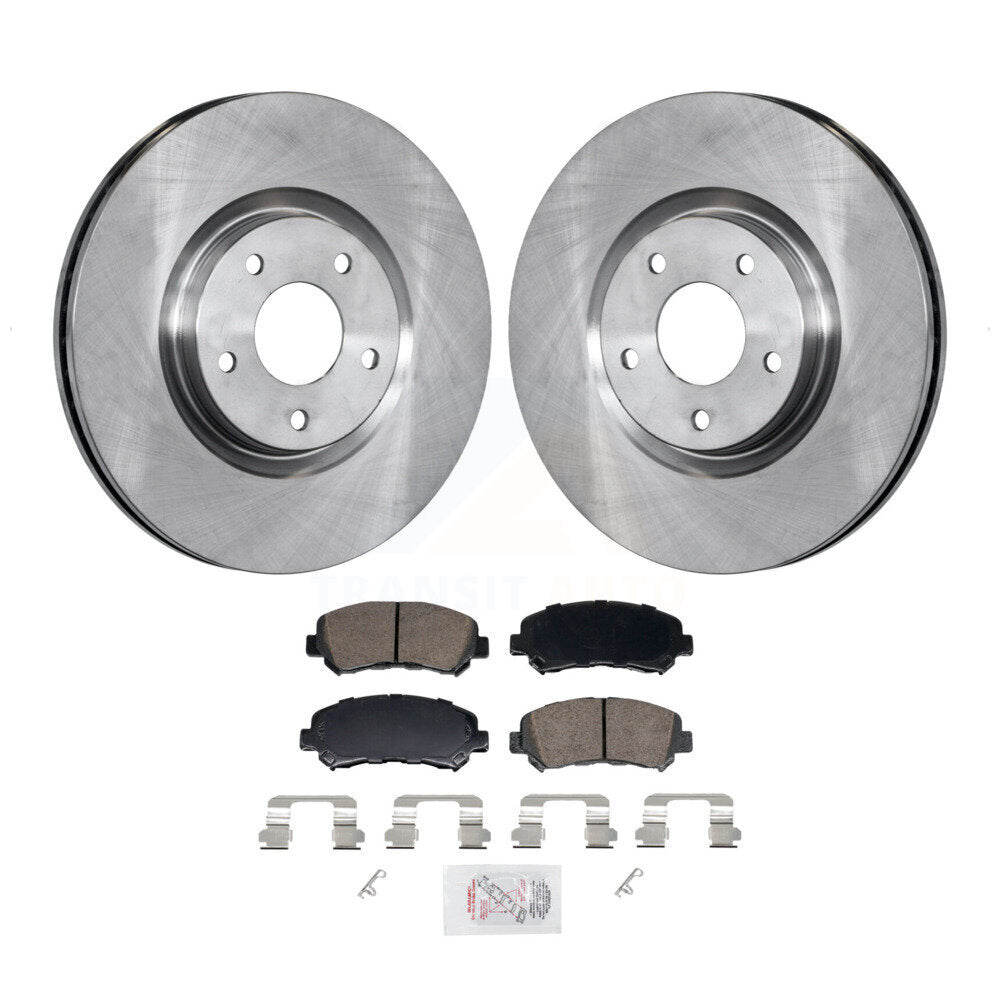 Front Disc Brake Rotors And Ceramic Pads Kit For Nissan Sentra Juke K8A-107851