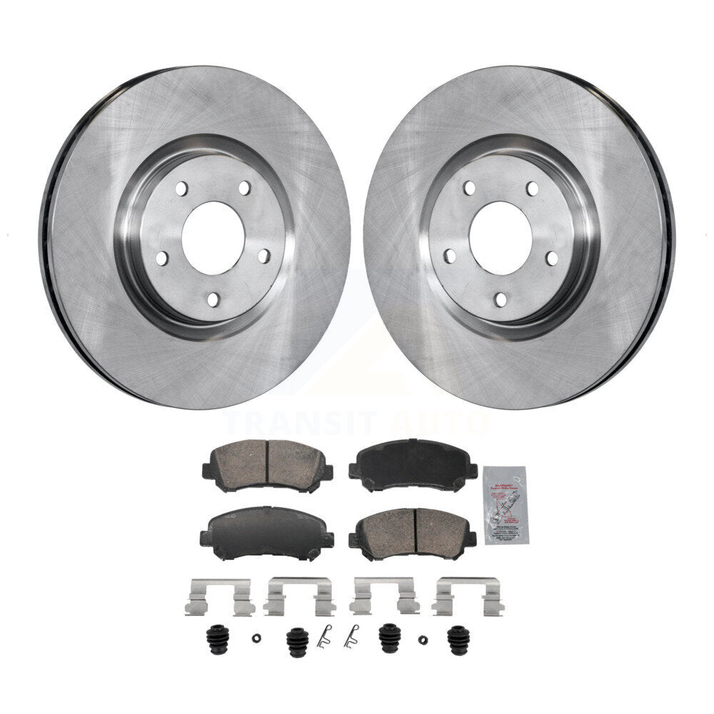 Front Disc Brake Rotors And Ceramic Pads Kit For Nissan Sentra Juke K8A-107852
