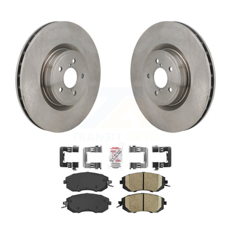 Front Disc Brake Rotors And Ceramic Pad Kit For 2019 Toyota 86 Base GT With Brembo Brakes K8A-107855