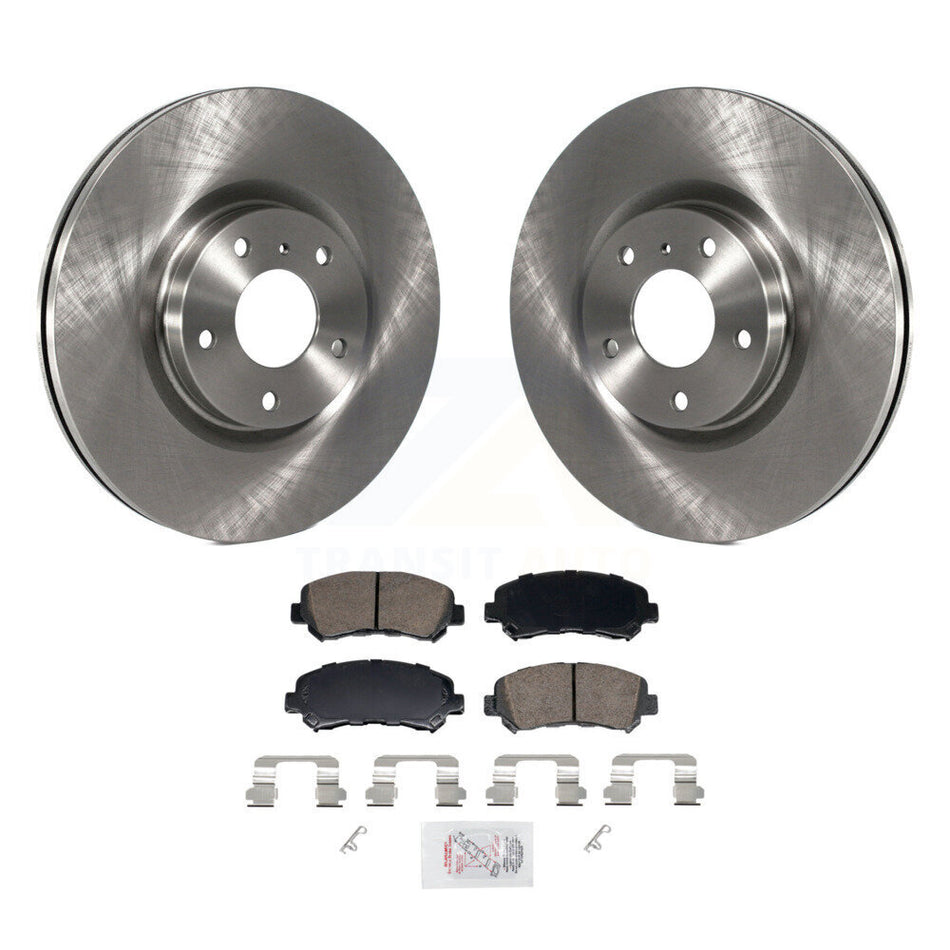 Front Disc Brake Rotors And Ceramic Pads Kit For Nissan Maxima K8A-107859
