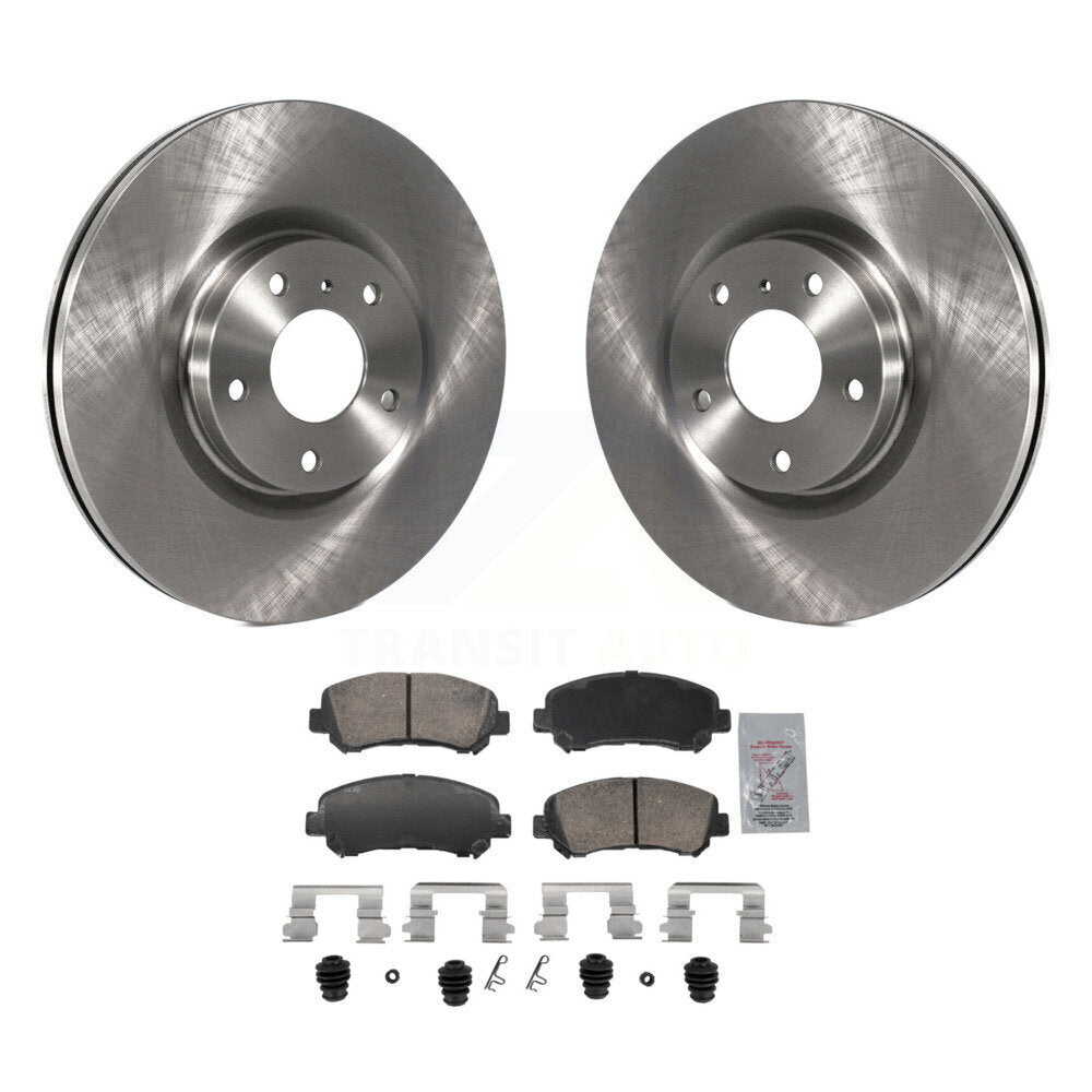 Front Disc Brake Rotors And Ceramic Pads Kit For Nissan Maxima K8A-107860