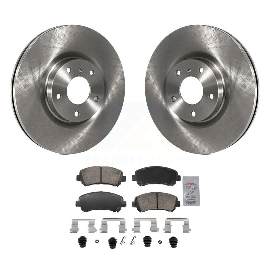 Front Disc Brake Rotors And Ceramic Pads Kit For Nissan Maxima K8A-107860