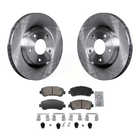 Front Disc Brake Rotors And Ceramic Pads Kit For Nissan Rogue Select K8A-107862