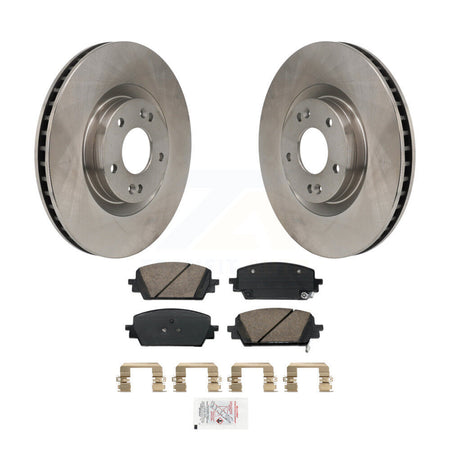 Front Disc Brake Rotors And Ceramic Pads Kit For Hyundai Santa Fe Kia Sorento Cruz K8A-107882