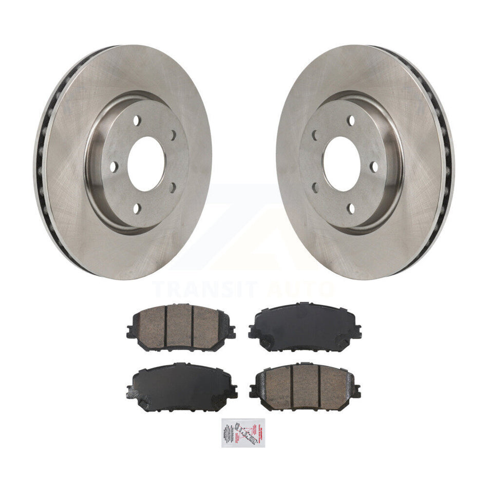 Front Disc Brake Rotors And Ceramic Pads Kit For Nissan Rogue K8A-107888