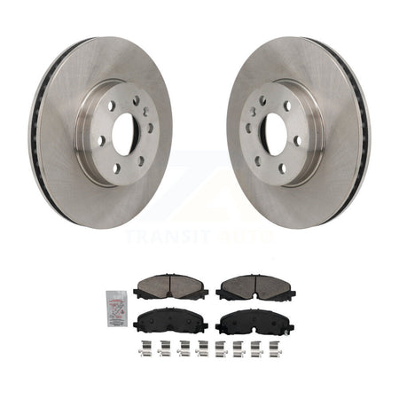 Front Disc Brake Rotors And Ceramic Pads Kit For 2021-2022 Chevrolet Colorado GMC Canyon K8A-107896