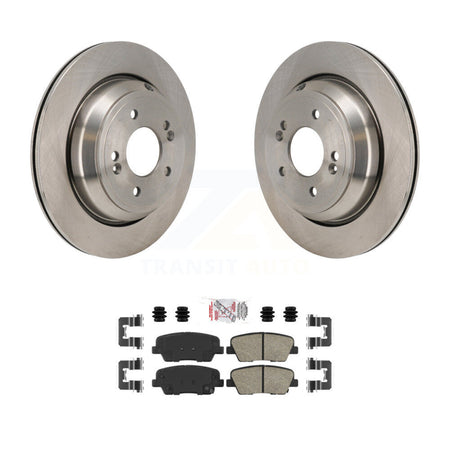 Rear Disc Brake Rotors And Ceramic Pads Kit For Hyundai Equus Kia K900 K8A-107901