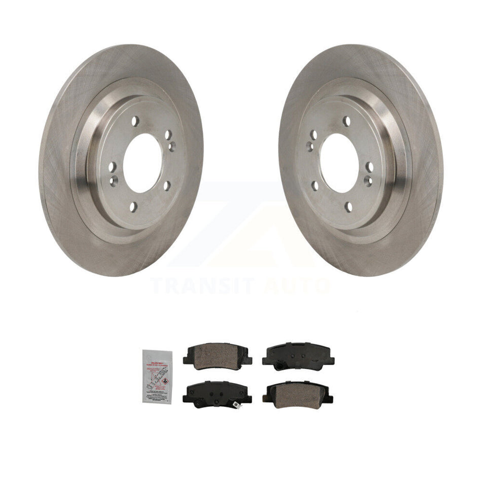 Rear Disc Brake Rotors And Ceramic Pads Kit For Hyundai Tucson Kia Sportage K8A-107905