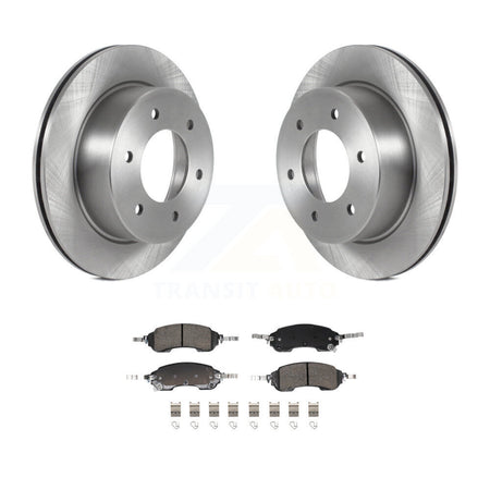 Rear Disc Brake Rotors And Ceramic Pads Kit For Ford Bronco K8A-107915