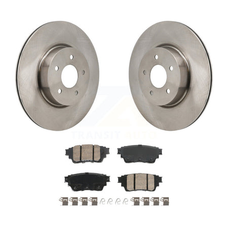Rear Brake Rotor Ceramic Pad Kit For Mitsubishi Outlander Nissan Pathfinder INFINITI QX60 K8A-107922