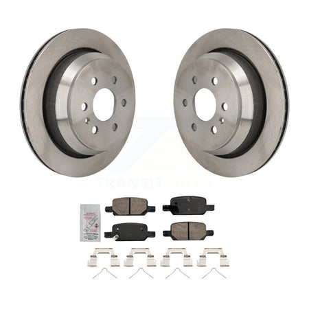 Rear Disc Brake Rotors And Ceramic Pads Kit For 2021-2022 Chevrolet Colorado GMC Canyon K8A-107930