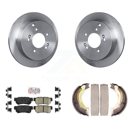 Rear Disc Rotors Ceramic Pads Parking Shoes Kit For Hyundai Tucson Kia Sportage Santa Fe K8A-108183