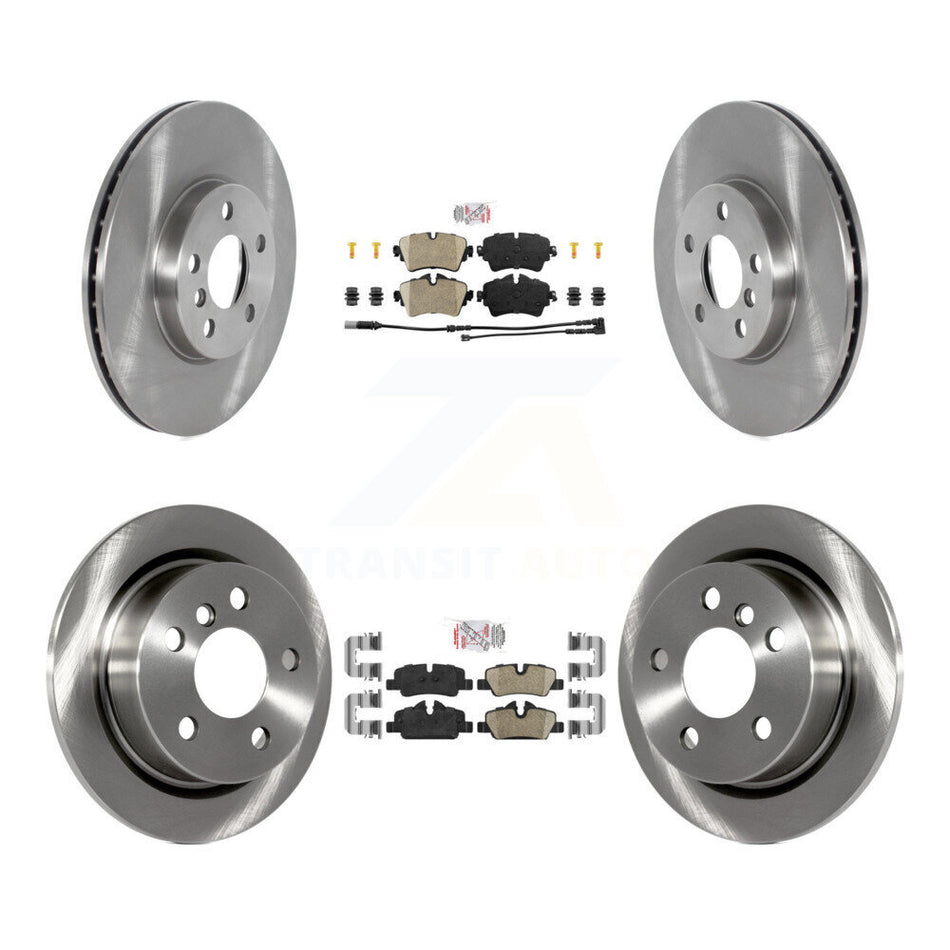 Front Rear Ceramic Pads And Disc Brake Rotors Kit For 2022 Mini Cooper S with GAS engine K8A-109247