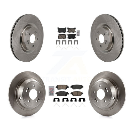 Front Rear Ceramic Pads And Disc Brake Rotors Kit For Genesis G80 K8A-109259