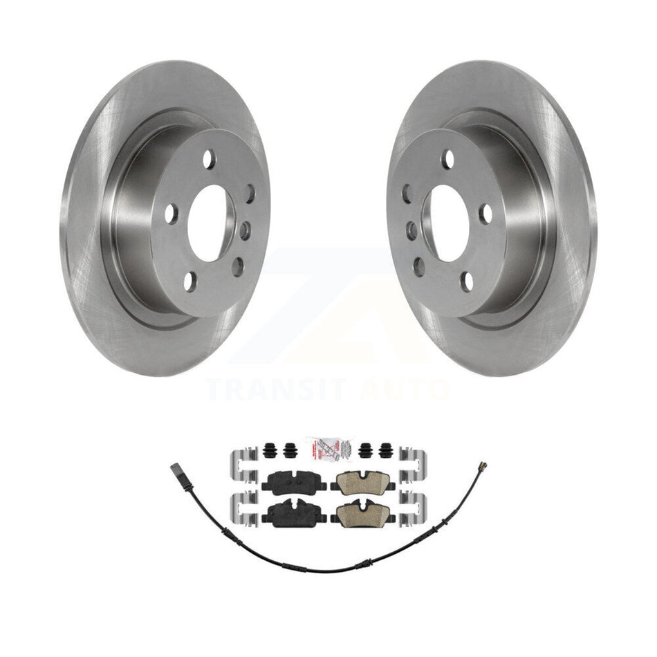 Rear Brake Rotor And Ceramic Pad Kit For 2020-2022 Mini Cooper BATTERY EV (EV BEV) engine K8A-109287