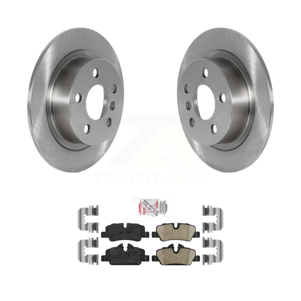 Rear Brake Rotor And Ceramic Pad Kit For 2020-2022 Mini Cooper BATTERY EV (EV BEV) engine K8A-109288