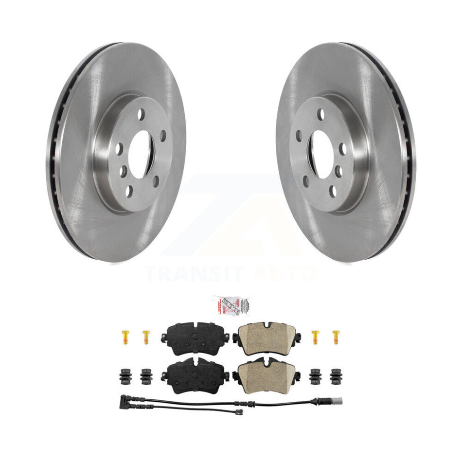 Front Disc Brake Rotors And Ceramic Pads Kit For 2022 Mini Cooper S K8A-109307