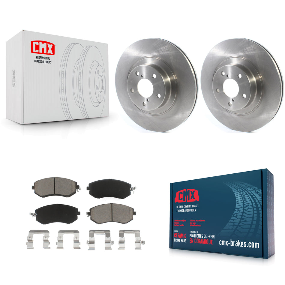 Front Disc Brake Rotors And Ceramic Pads Kit For Subaru Forester Impreza Outback XV Crosstrek Legacy Scion FR-S BRZ Toyota 86 K8C-100187