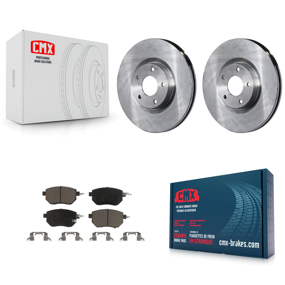 Front Disc Brake Rotors And Ceramic Pads Kit For Nissan Altima Murano Maxima INFINITI FX35 FX45 K8C-100237