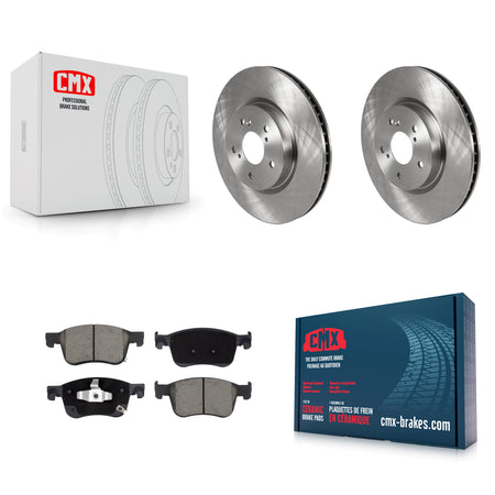 Front Disc Brake Rotors And Ceramic Pads Kit For Honda Civic Accord Acura Integra K8C-100242