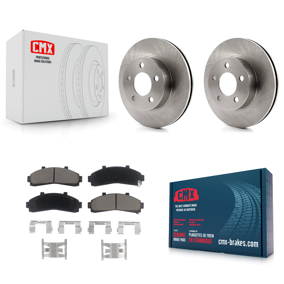 Front Disc Brake Rotors And Ceramic Pads Kit For Ford Ranger Explorer Mercury Mountaineer Mazda B3000 B4000 K8C-100320