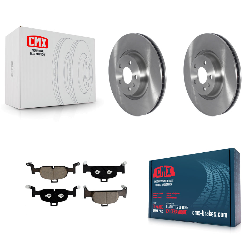 Front Disc Brake Rotor And Ceramic Pad Kit For Audi A4 Quattro Q5 A5 Sportback allroad A6 K8C-100449